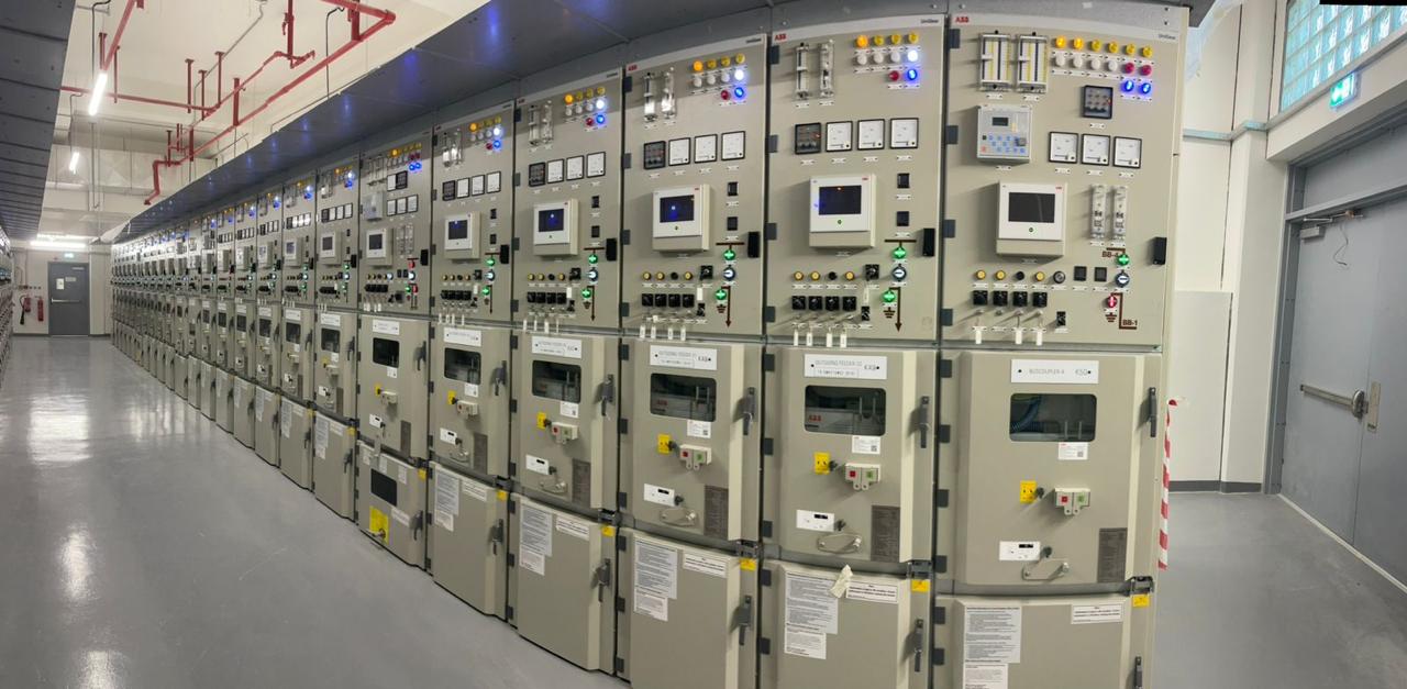 Substation construction works