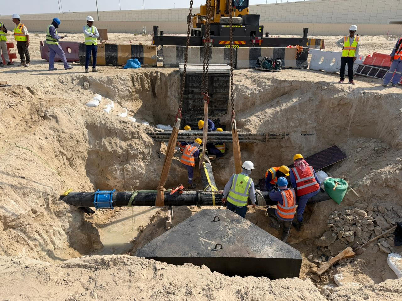 Road infrastructure connectivity project